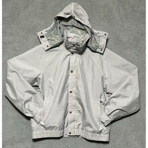 Vintage 80's Windy Pass by The North Face Gortex Bomber Jacket Sz XL Hooded USA